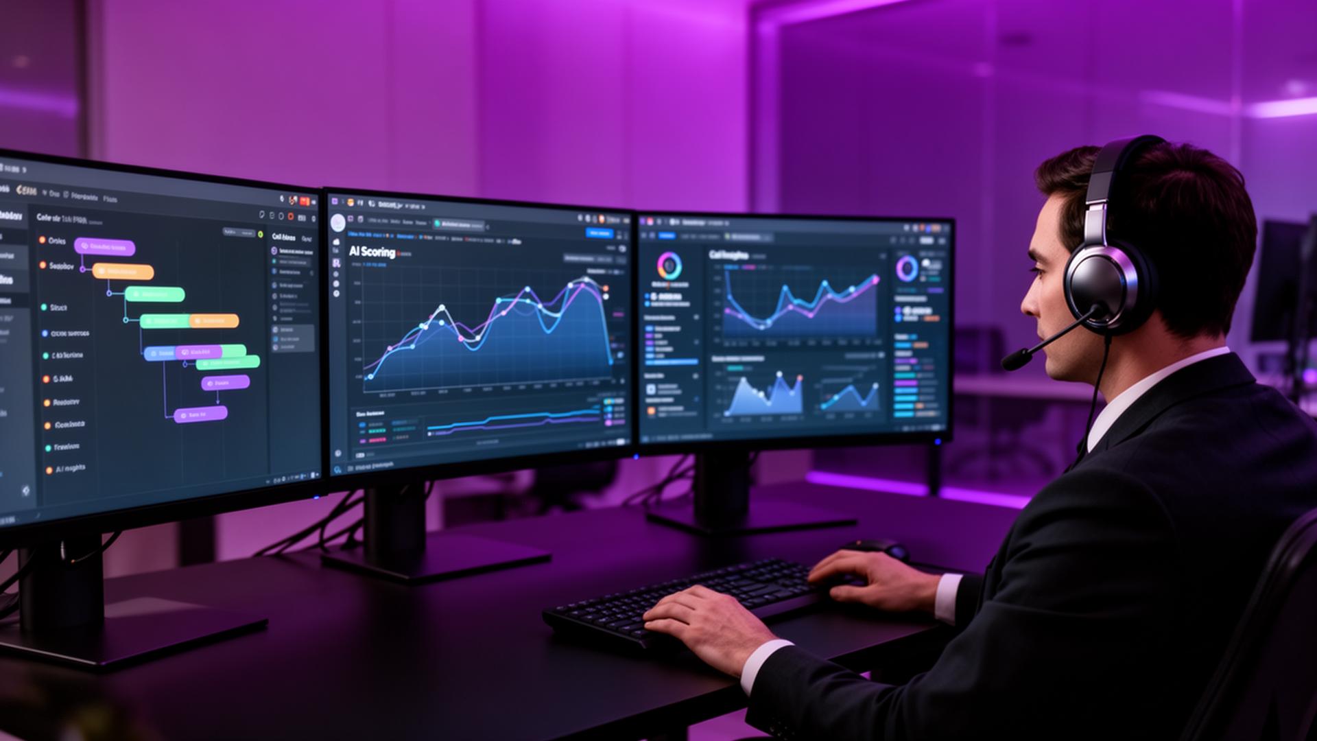 Cleons operator at workstation